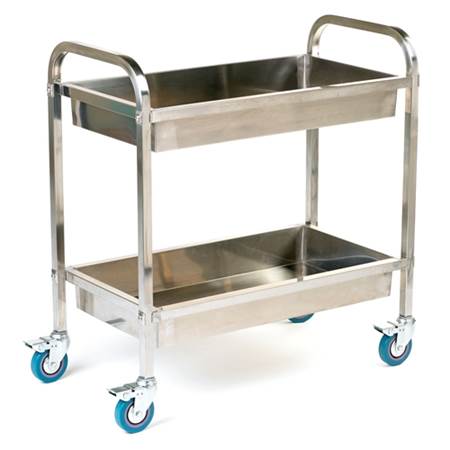 Picture for category Deep Shelved Stainless Steel Trolley